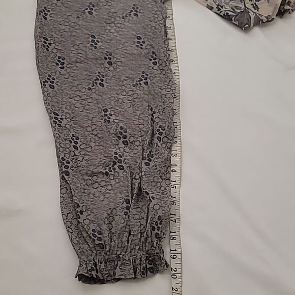 Free People- sheer boho long sleeve shirt size medium - Picture 5 of 8